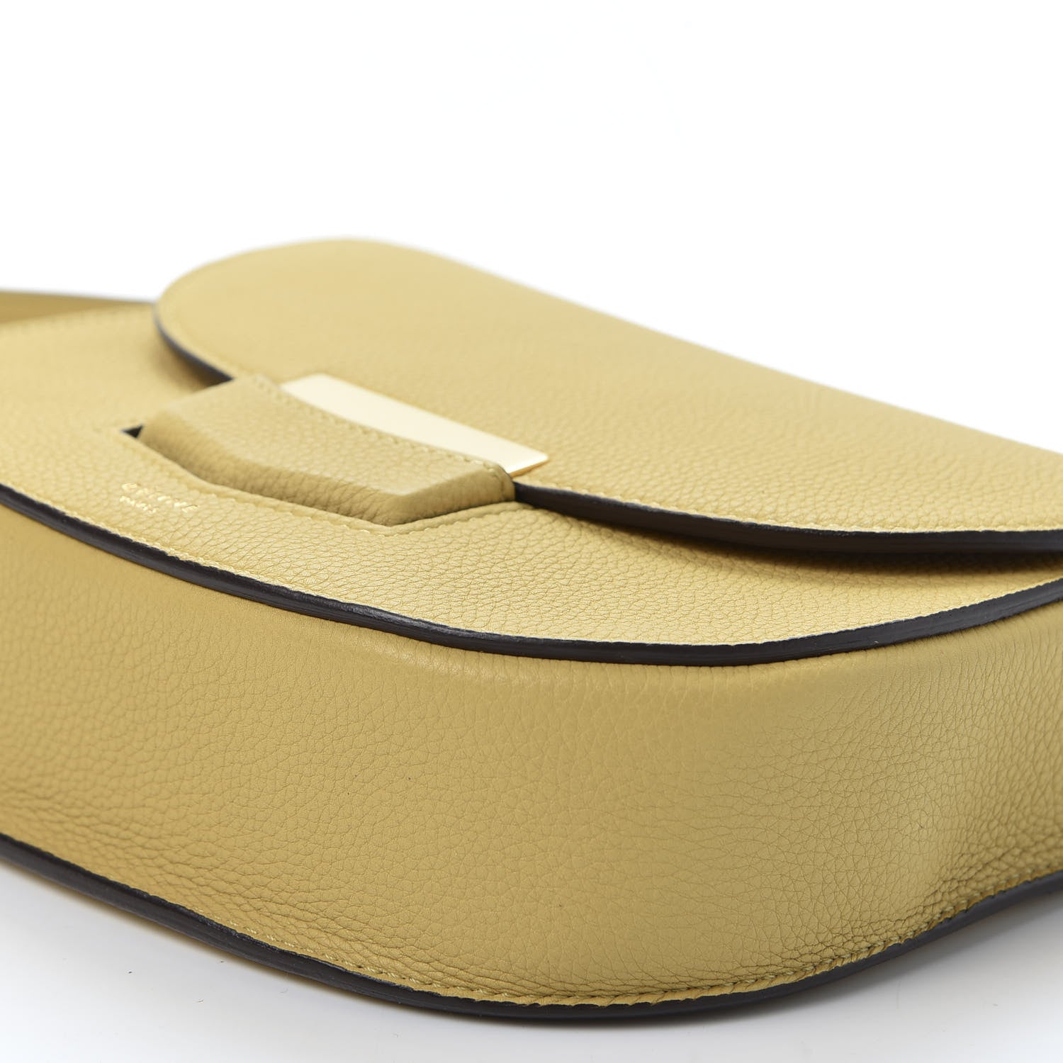 Celine Baby Grained Calfskin Small Trotteur Vanilla 6 of 9