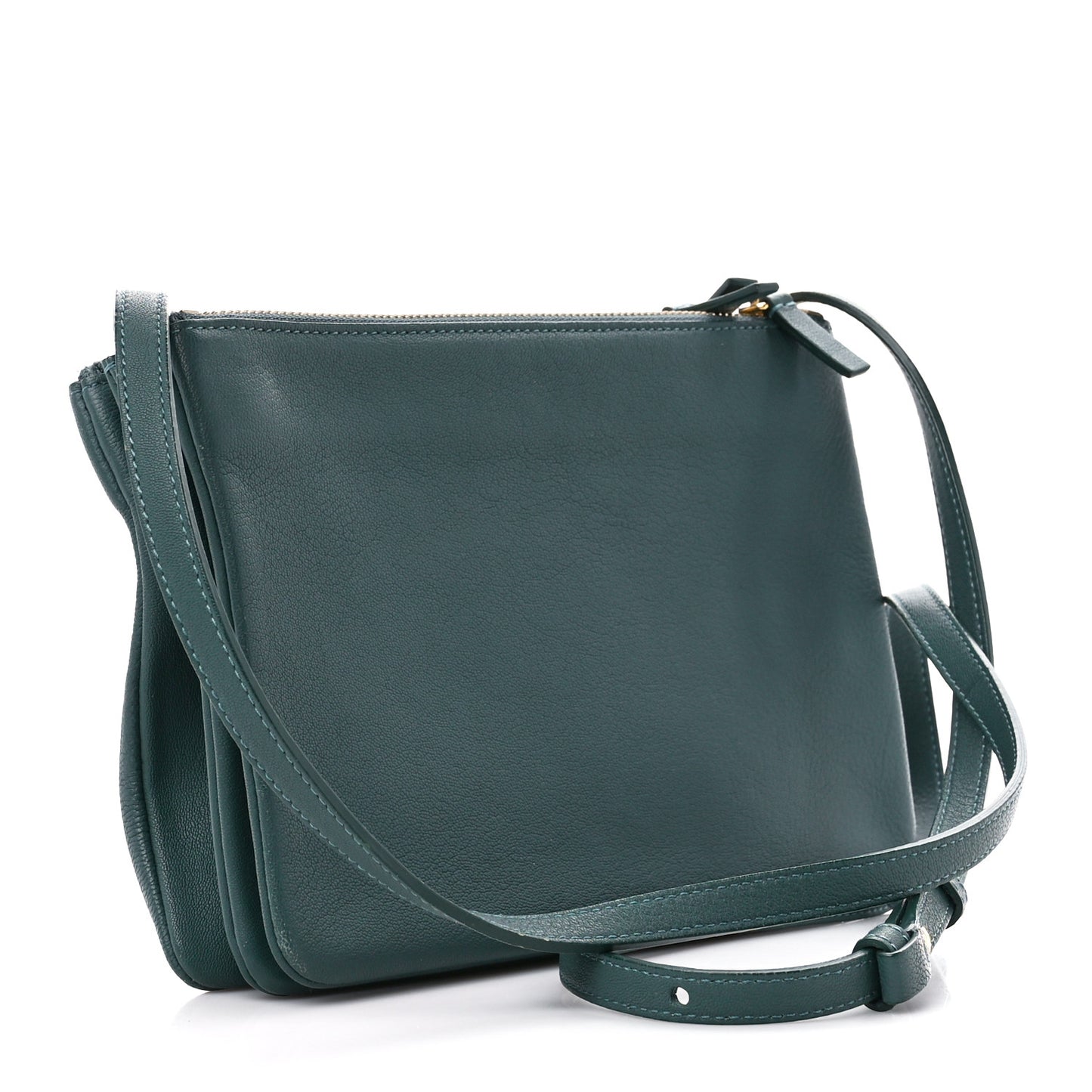 Lambskin Small Trio Crossbody Bag Amazone