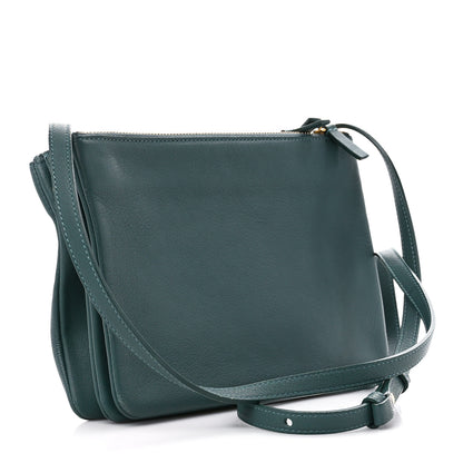 Celine Lambskin Small Trio Crossbody Bag Amazone 3 of 11
