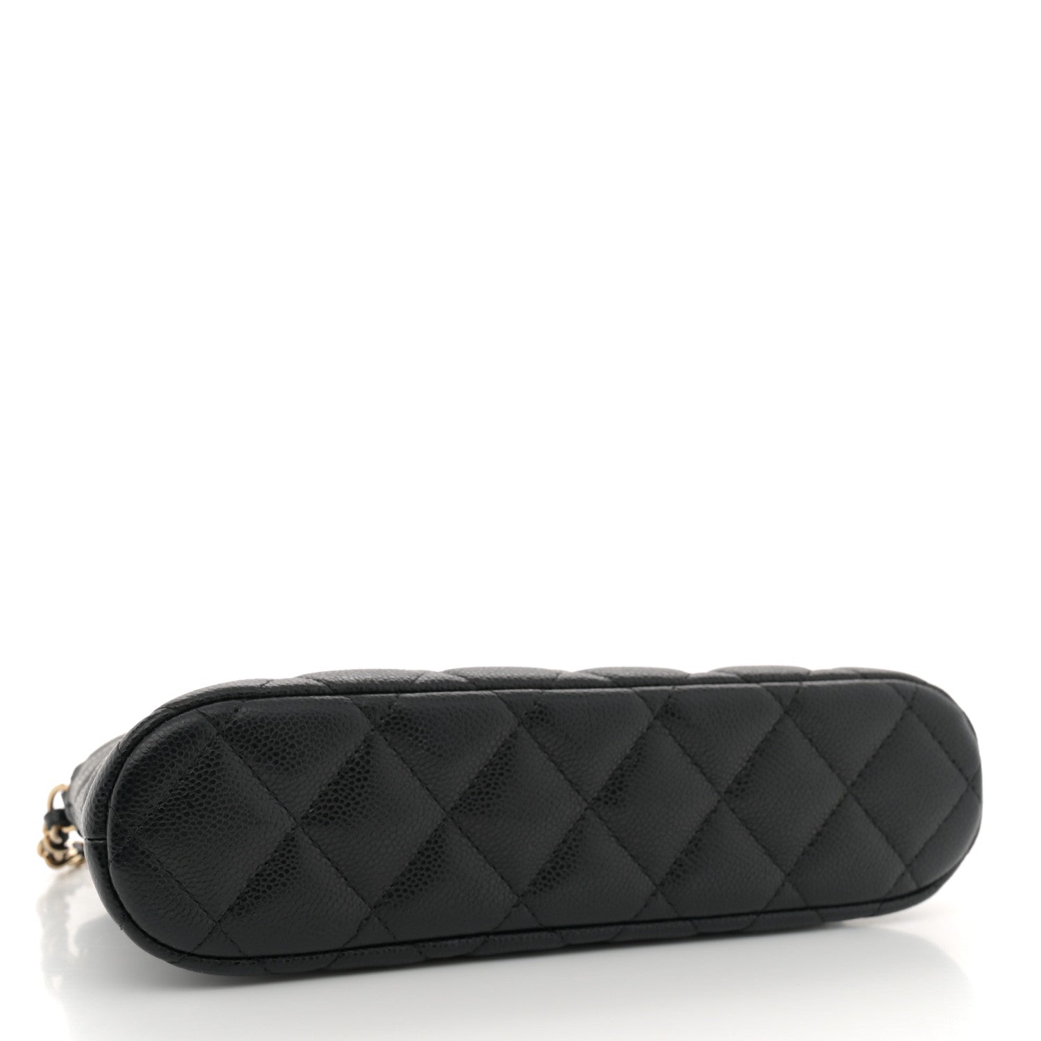 Chanel Caviar Quilted Classic Clutch With Chain Black 4 of 12