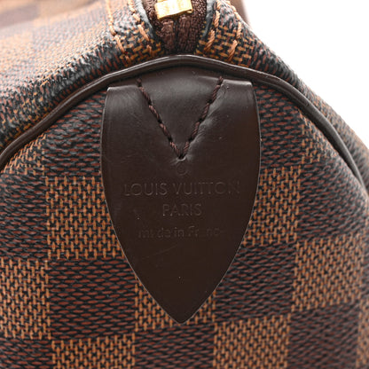 Louis Vuitton Damier Ebene Speedy 35 6 of 14