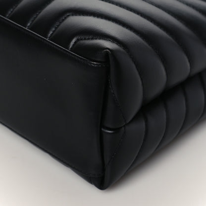 Saint Laurent Calfskin Y Quilted Monogram Medium Loulou Chain Satchel Black 9 of 9