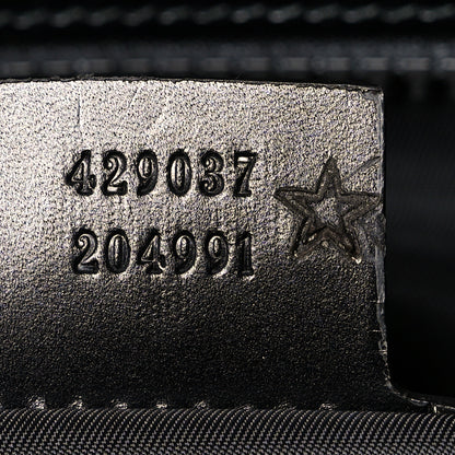 Gucci Mesh Web Hollywood Embroidered Double Buckle Backpack Anis Multicolor Black 7 of 13