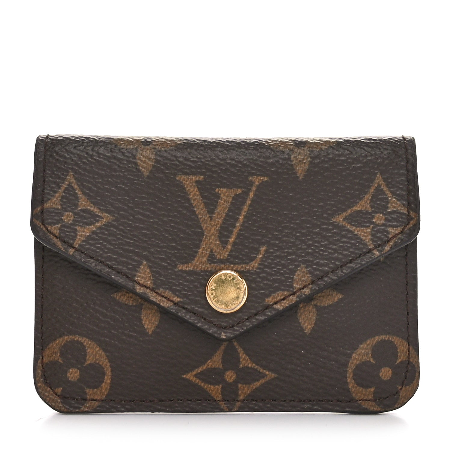 Louis Vuitton Monogram Felicie Strap & Go Card Case 1 of 8