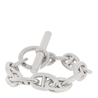 Hermes Sterling Silver TGM Chaine d'Ancre Bracelet 1 of 3