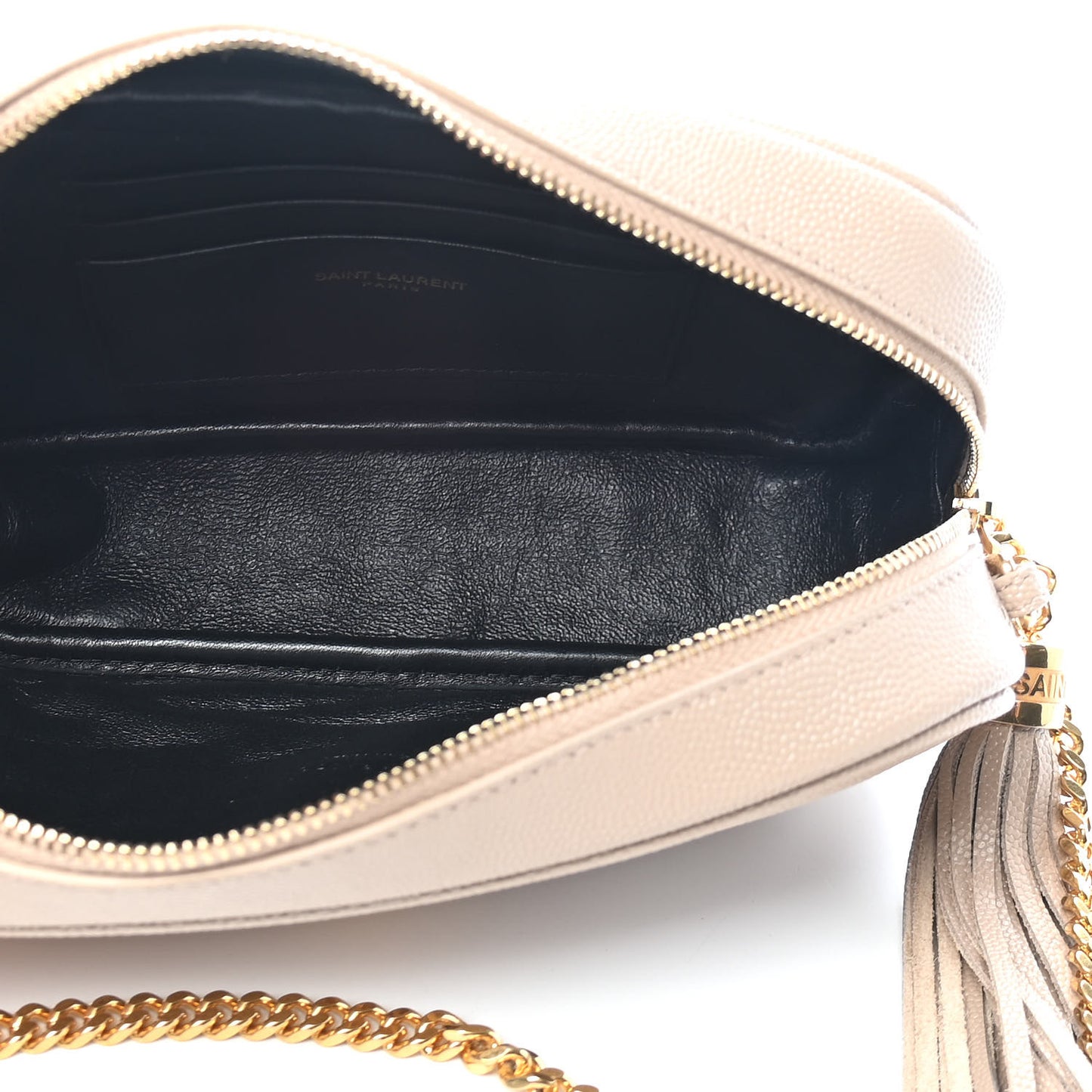 Grain De Poudre Matelasse Monogram Mini Lou Camera Bag Dark Beige