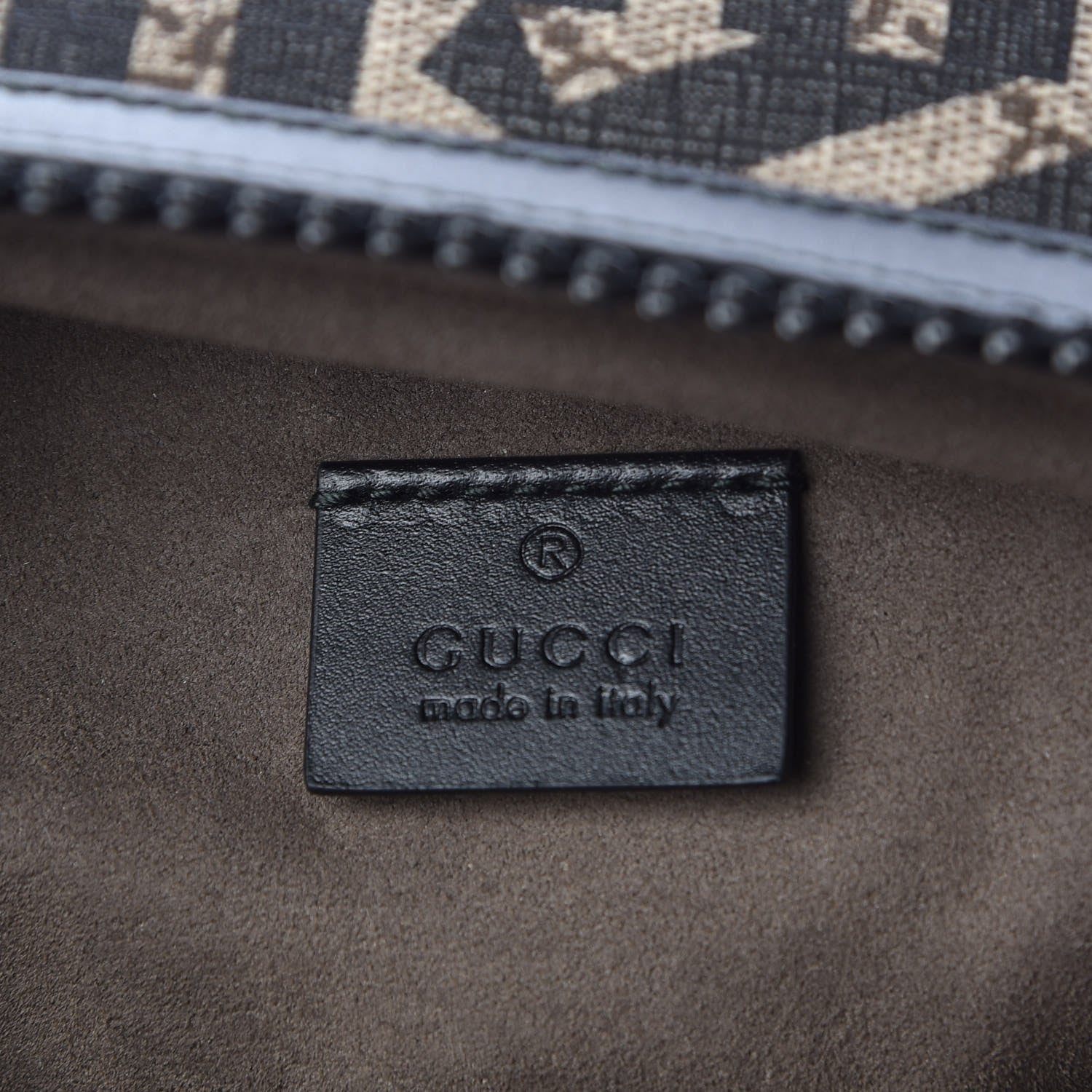 Gucci GG Supreme Monogram Caleido Medium Day Backpack Black 8 of 9