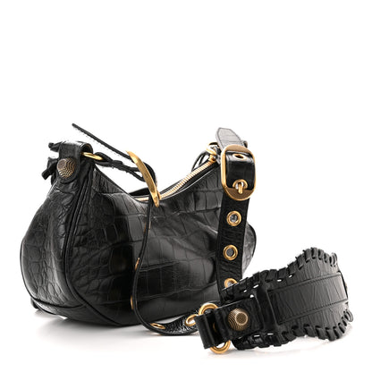Balenciaga Agneau Arena Le Cagole Shoulder Bag XS Black 3 of 12