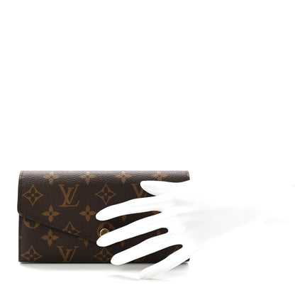 Louis Vuitton Monogram Sarah Wallet NM Coquelicot 2 of 7
