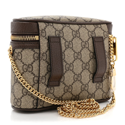 Gucci GG Supreme Monogram Web Ophidia Belt Bag 75 30 Dark Brown 3 of 12