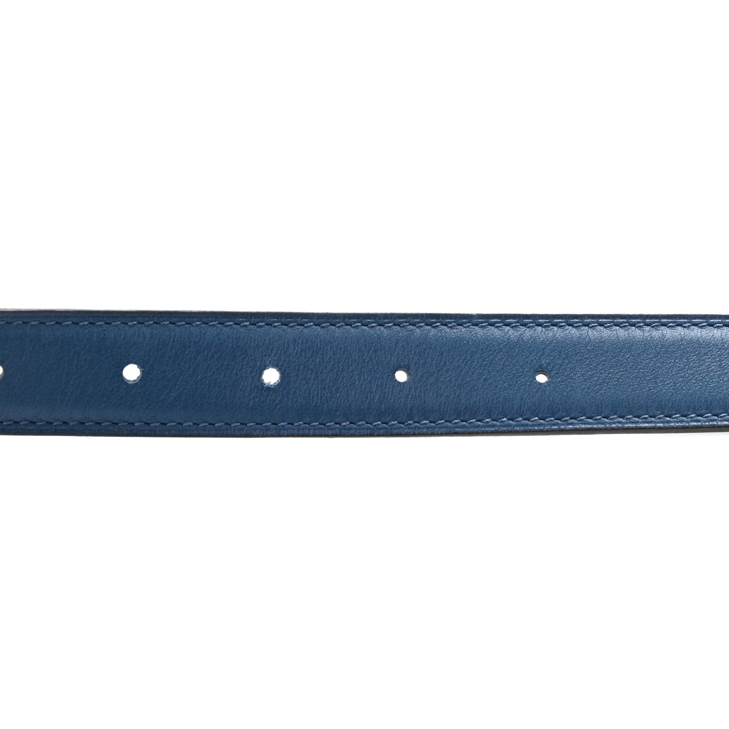Swift Epsom 24mm Constance H Belt 85 Bleu Saphir Colvert