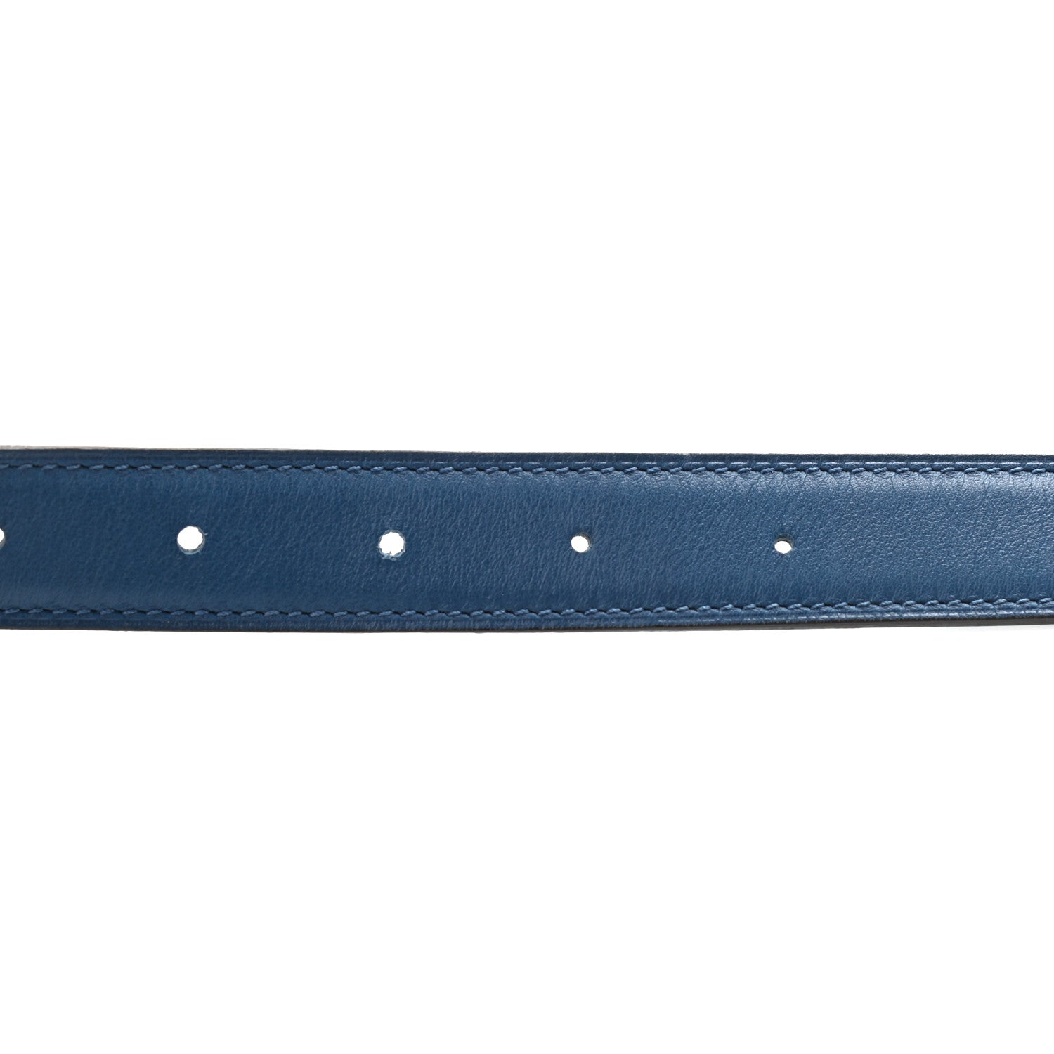 Hermes Swift Epsom 24mm Constance H Belt 85 Bleu Saphir Colvert 5 of 6