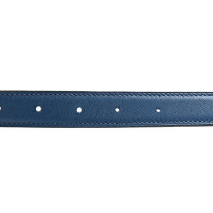 Hermes Swift Epsom 24mm Constance H Belt 85 Bleu Saphir Colvert 5 of 6