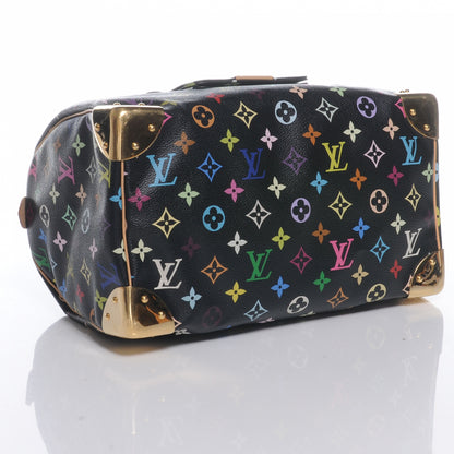 Louis Vuitton Monogram Multicolor Speedy 30 Black 4 of 7