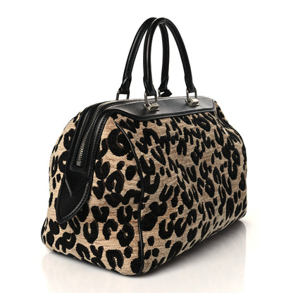 Louis Vuitton Jacquard Velvet Leopard Print Stephen Sprouse Speedy 3 of 12