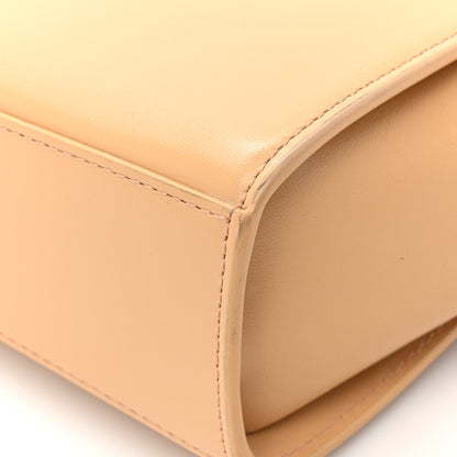Bottega Veneta Box Calfskin Nappa Clip Bag Almond Gold 15 of 15
