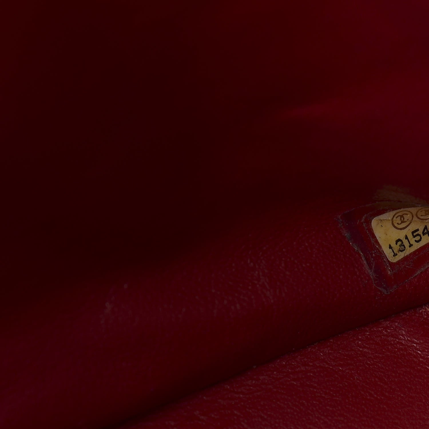 Chanel Patent Quilted Jumbo Single Flap Red 6 of 14