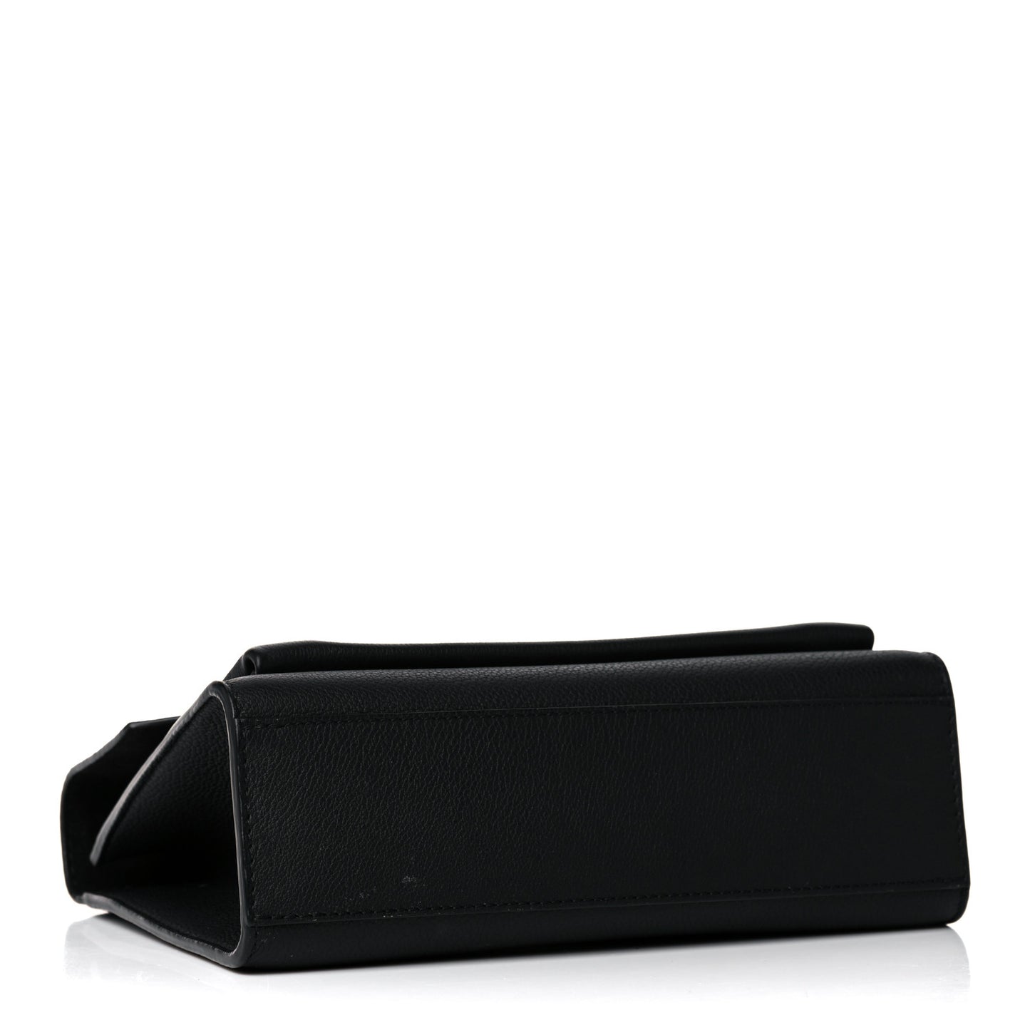 Soft Calfskin My Lockme Chain Bag BB Black