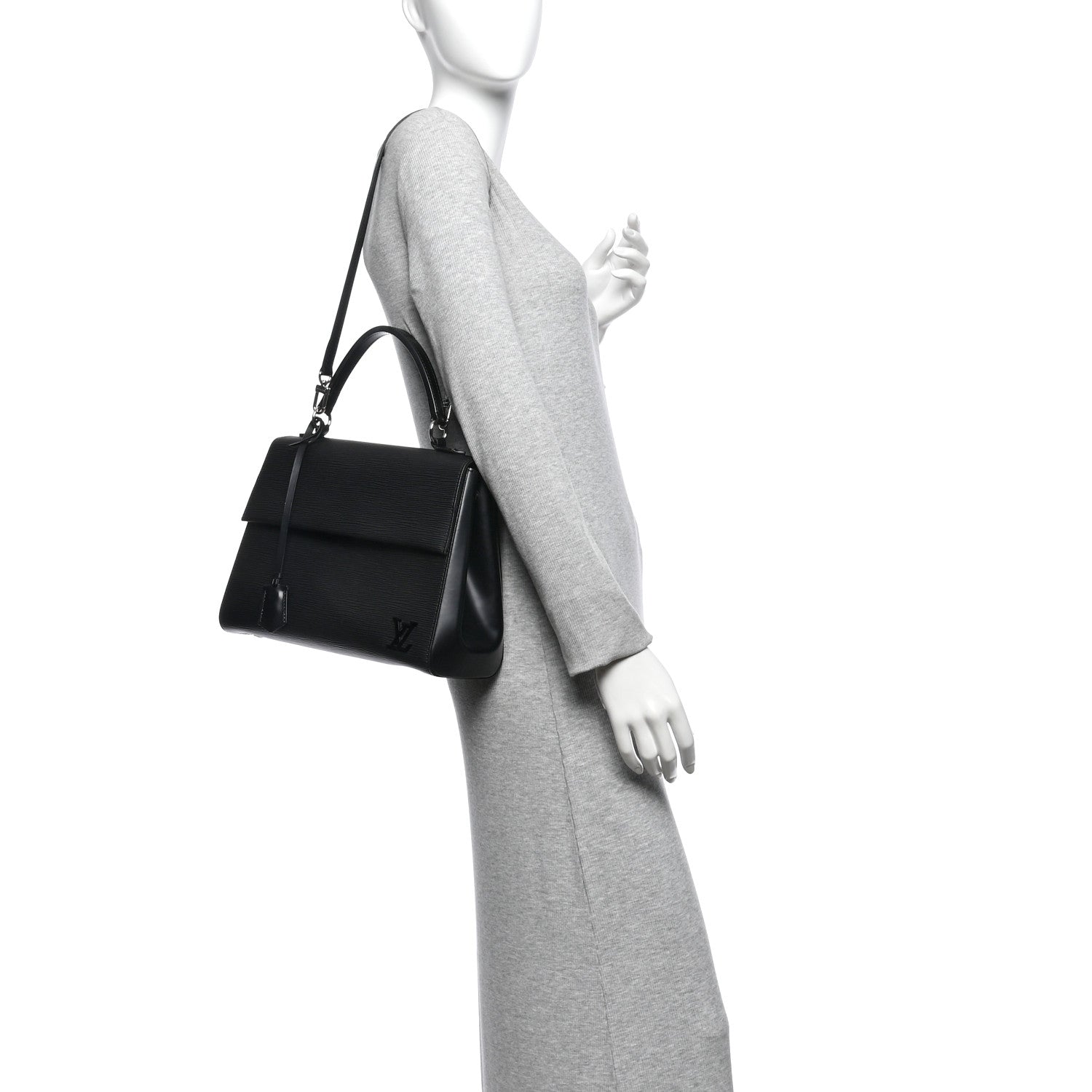 Louis Vuitton Epi Cluny MM Black 2 of 10
