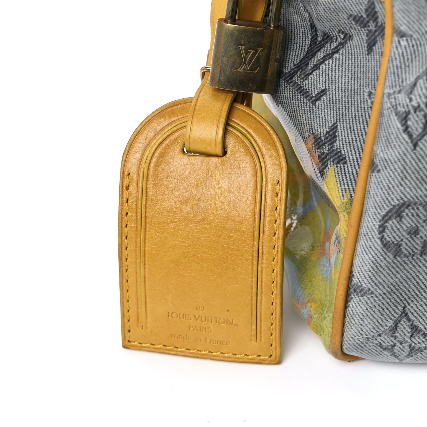 Monogram Pulp Defile Weekender GM Yellow