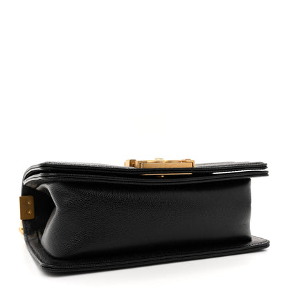 Chanel Caviar Quilted Small Boy Flap Black 4 of 11