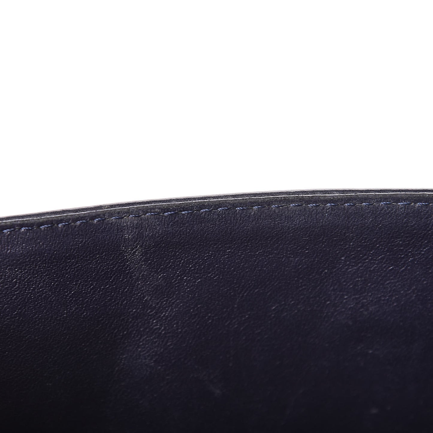 Aged Calfskin Quilted 2.55 Reissue 227 Flap Navy Blue