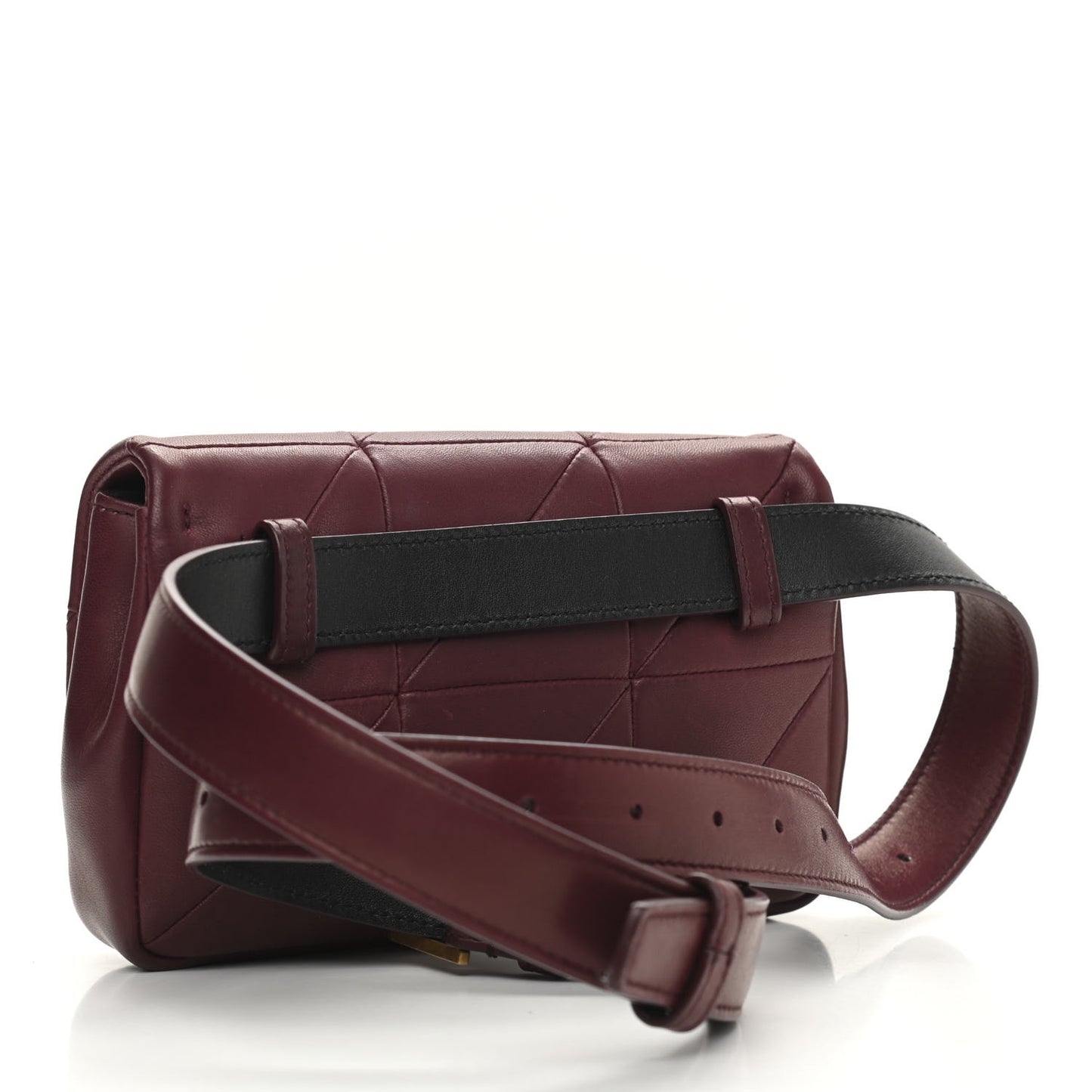 Lambskin Monogram Jamie Belt Bag Red
