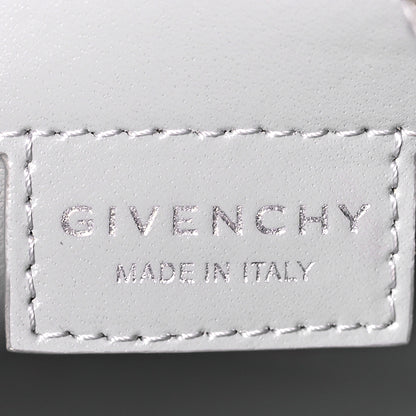 Givenchy Box Calfskin Small Cut Out Shoulder Bag Cloud Grey 7 of 9