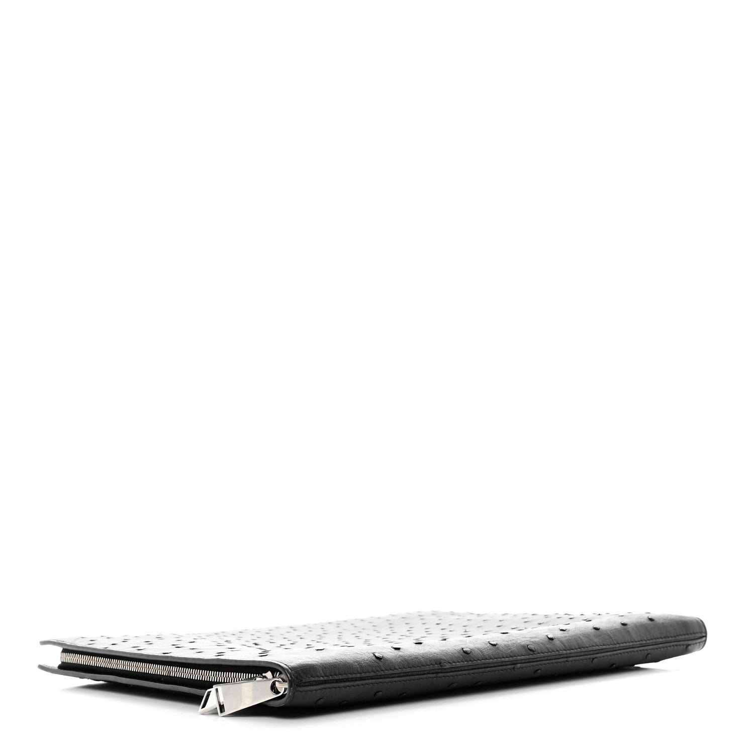 Bottega Veneta Ostrich Document Case Black 4 of 9