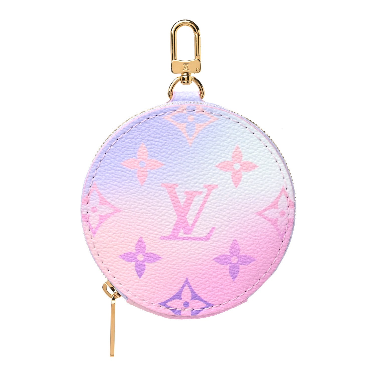 Louis Vuitton Monogram Spring In The City Papillon BB Round Coin Purse Sunrise Pastel 1 of 8