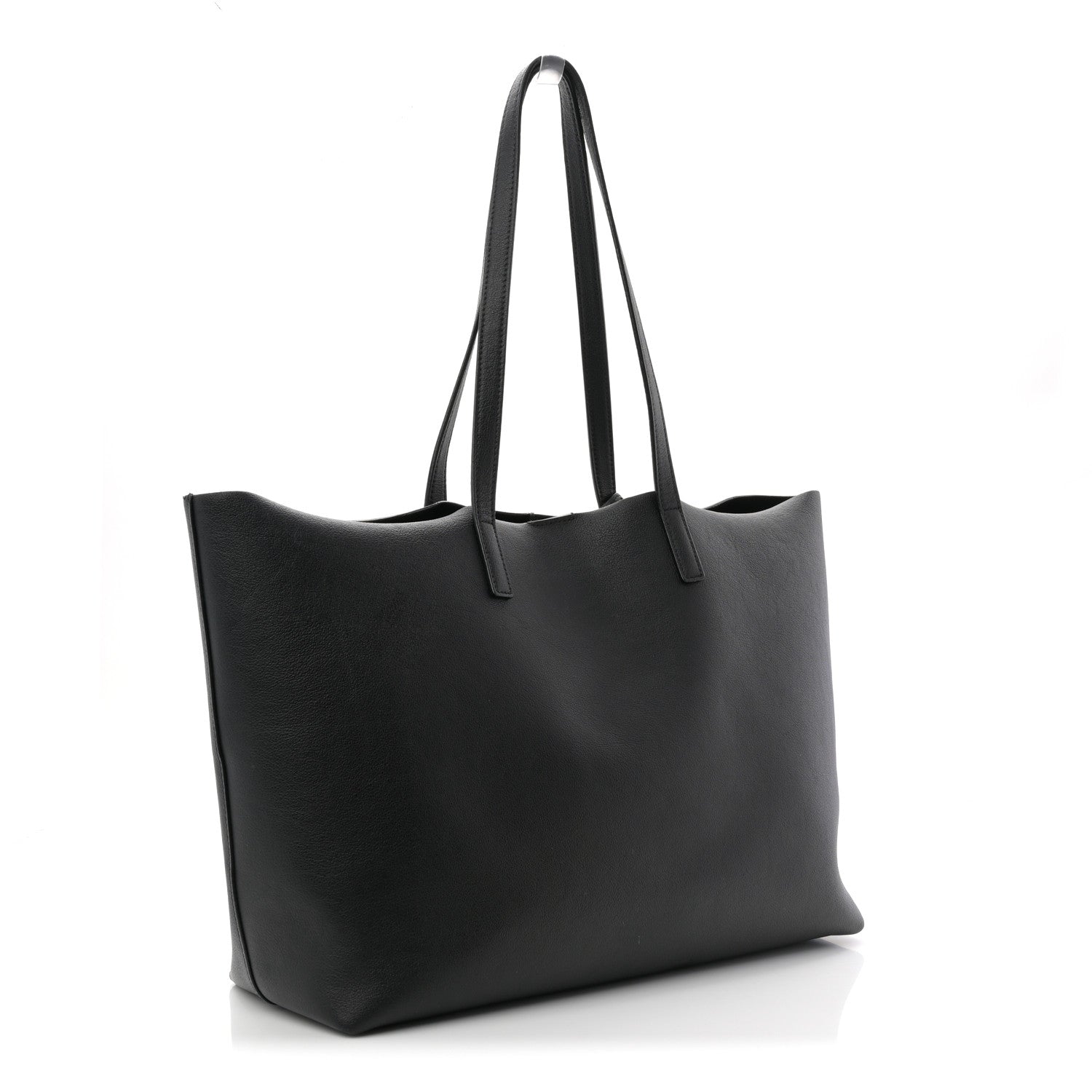 Saint Laurent Calfskin Large Shopping Tote Black 4 of 15