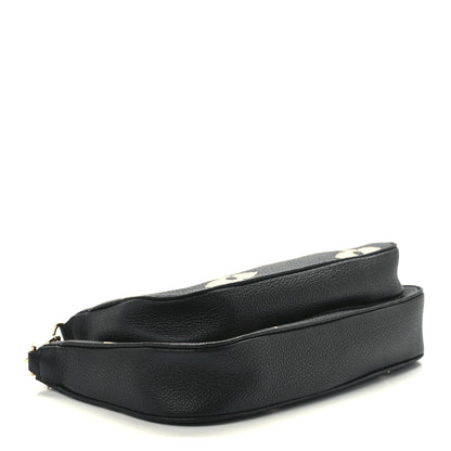 Louis Vuitton Empreinte Monogram Giant Multi Pochette Accessories Black Beige 4 of 12