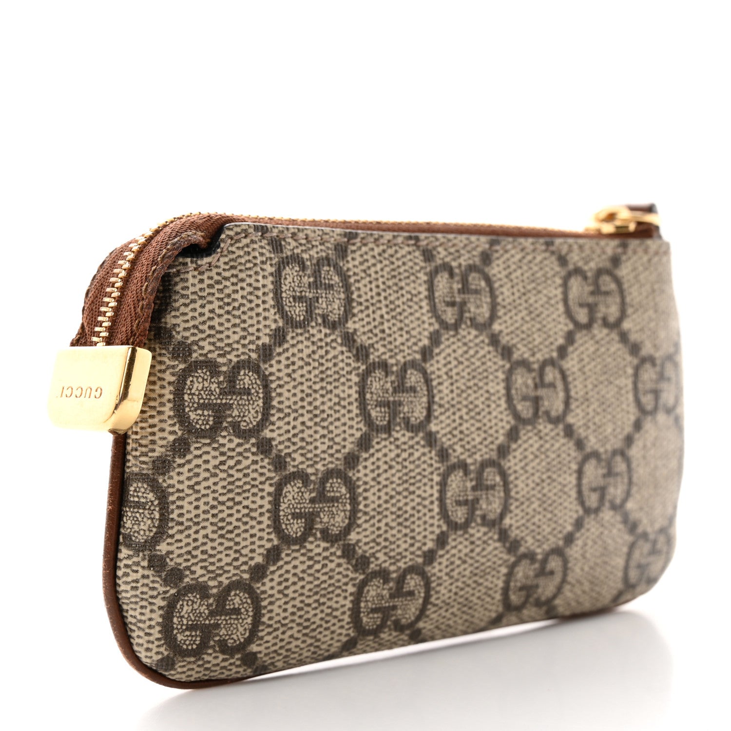 Gucci GG Supreme Monogram Key Case Brown 3 of 12