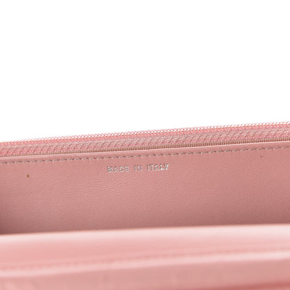 Chanel Patent Quilted Wallet On Chain WOC Light Pink 8 of 11