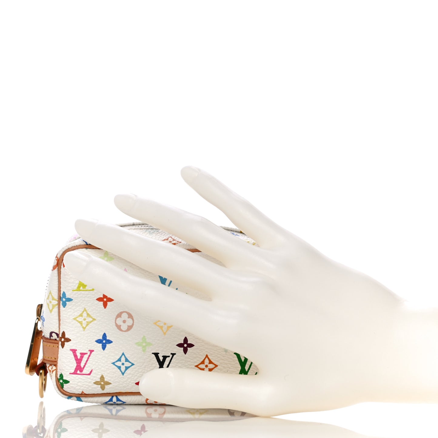 Monogram Multicolor Trousse Wapity White