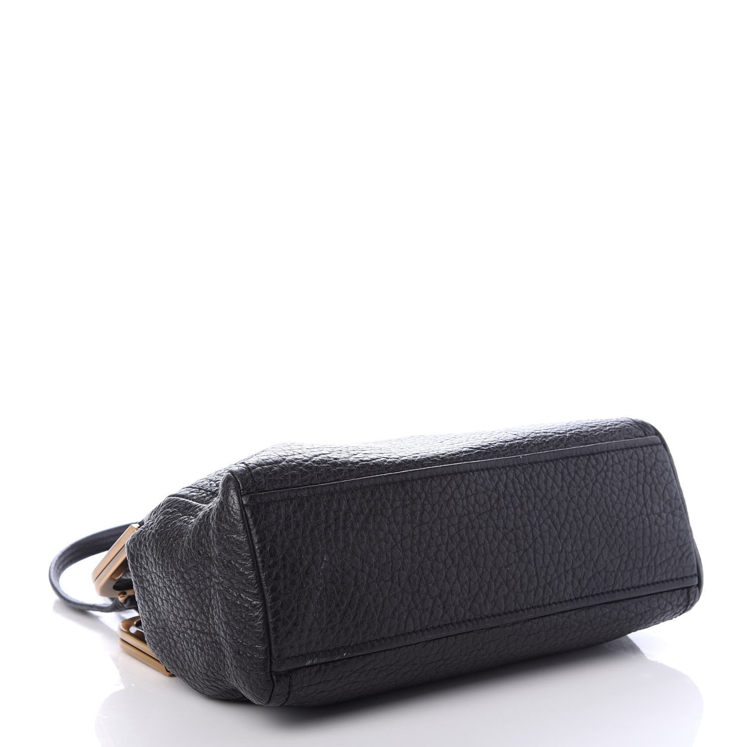 Prada Cervo Antik Frame Bag Black 4 of 9