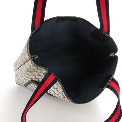 Gucci GG Plus Monogram Shoulder Bag Navy 6 of 11
