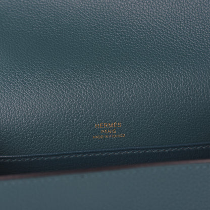 Hermes Evercolor Mini Sac Roulis Vert Bosphore 8 of 11