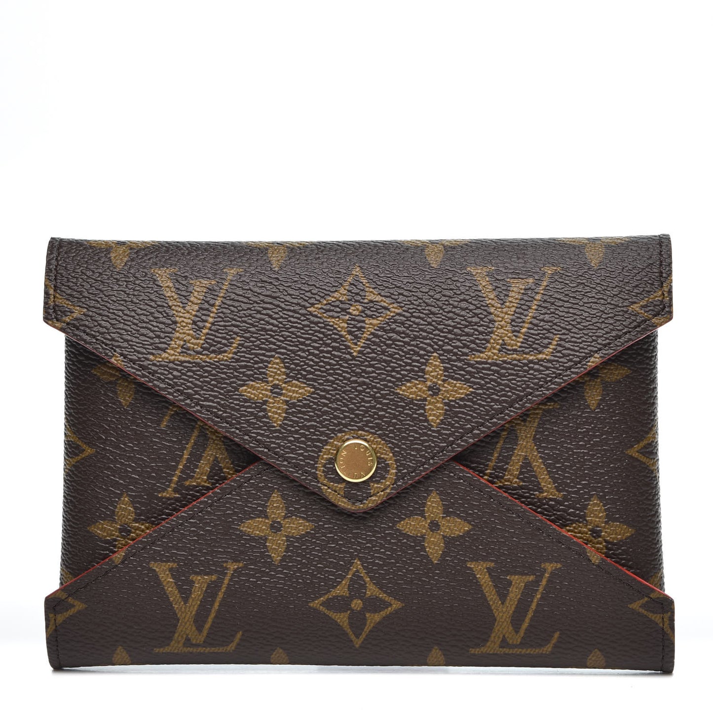 Monogram Medium Kirigami Pochette Insert Coquelicot