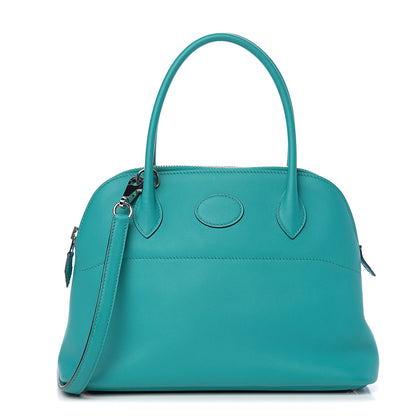 Hermes Swift Bolide 27 Bleu Paon 1 of 10