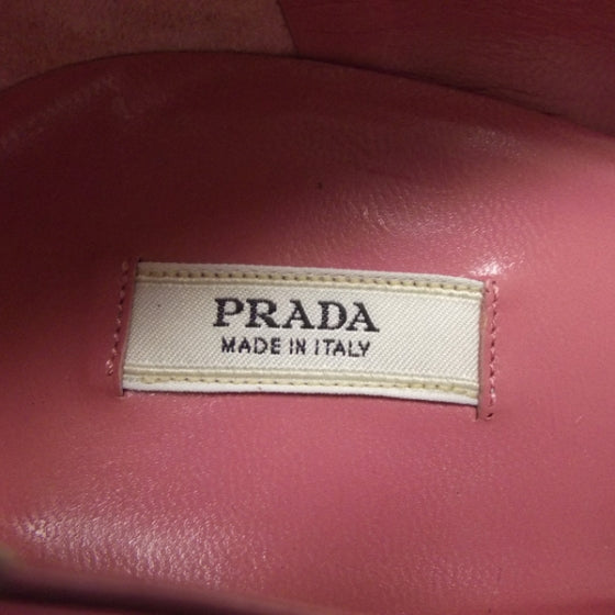 Prada Vernice Pumps 38.5 Pink 6 of 6