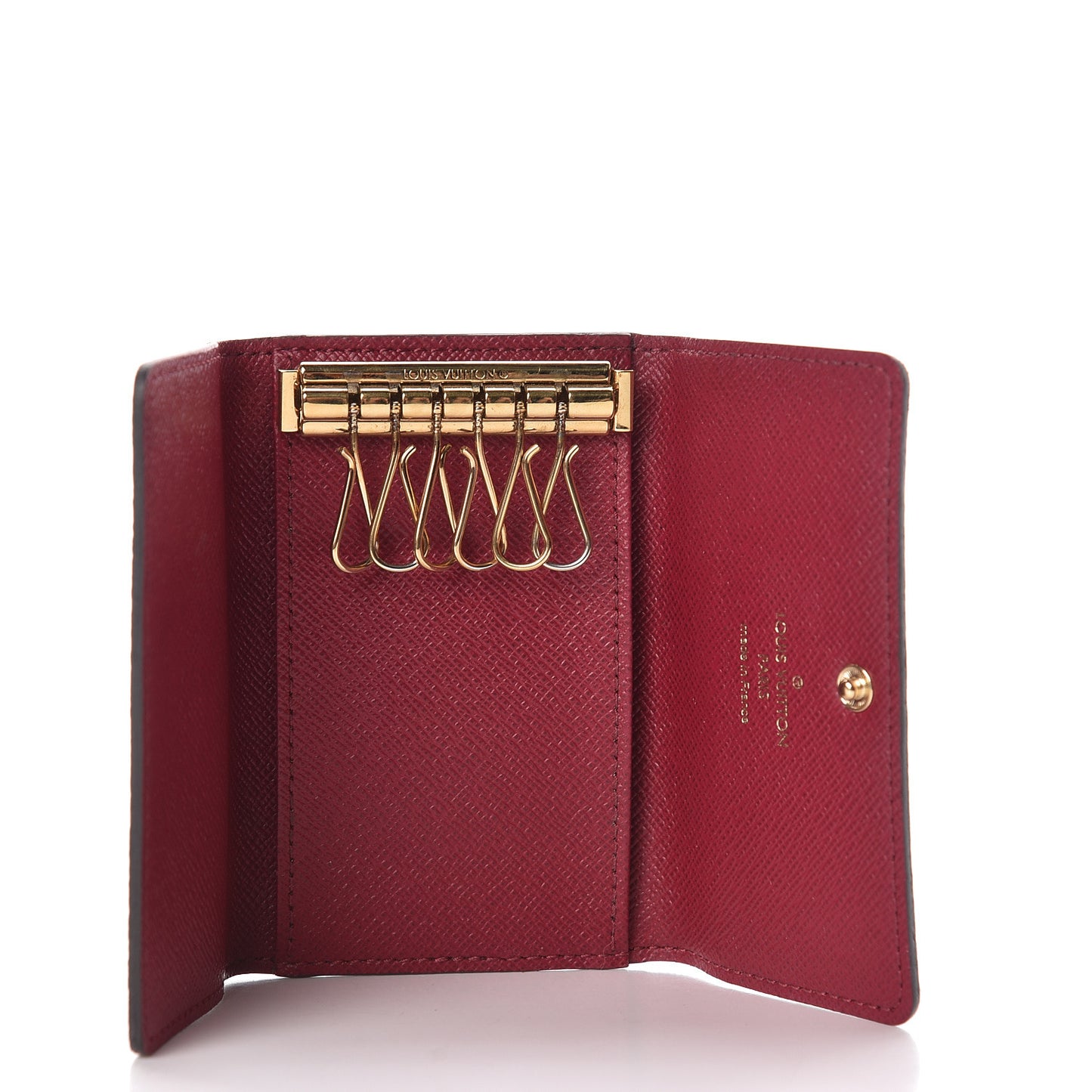 Monogram 6 Key Multicles Holder Fuchsia