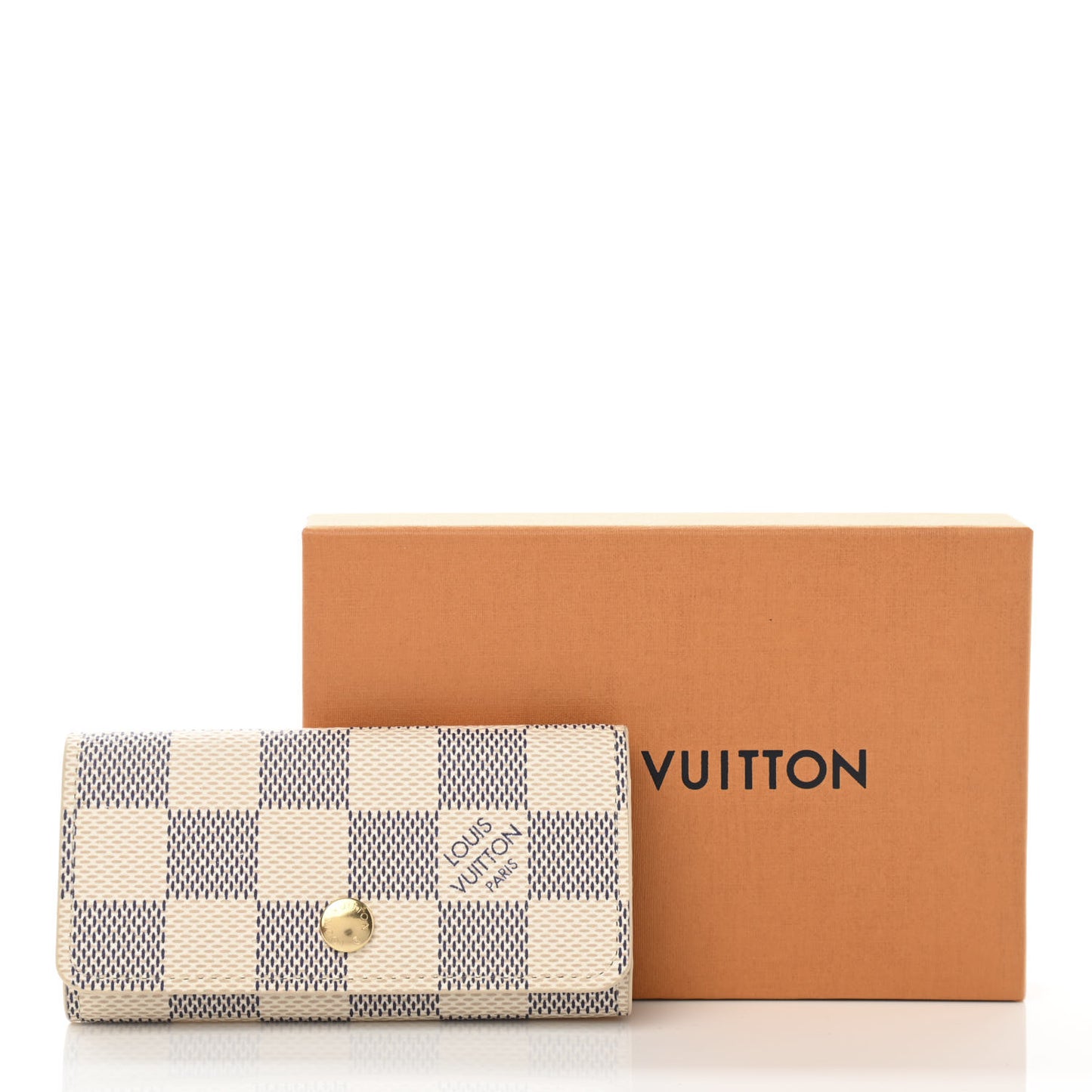 Damier Azur Multicles 4 Key Holder
