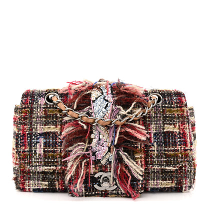 Chanel Tweed Sequin Small Fantasy Single Flap Multicolor 1 of 13