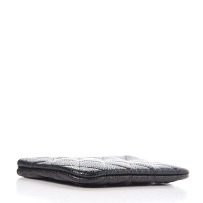 Chanel Caviar Quilted Small Cosmetic Case Black 4 of 8