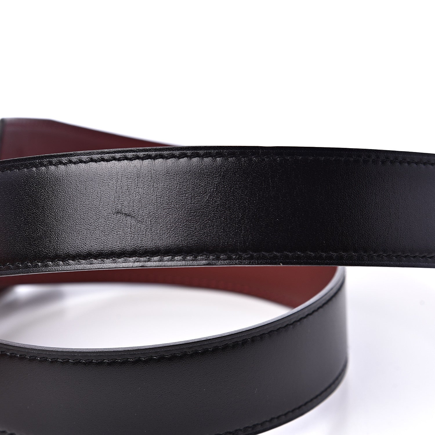 Hermes Box Swift 32mm H Belt 90 Black Rouge H 6 of 6