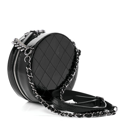 Chanel Patent Round As Earth Evening Bag Black 3 of 10