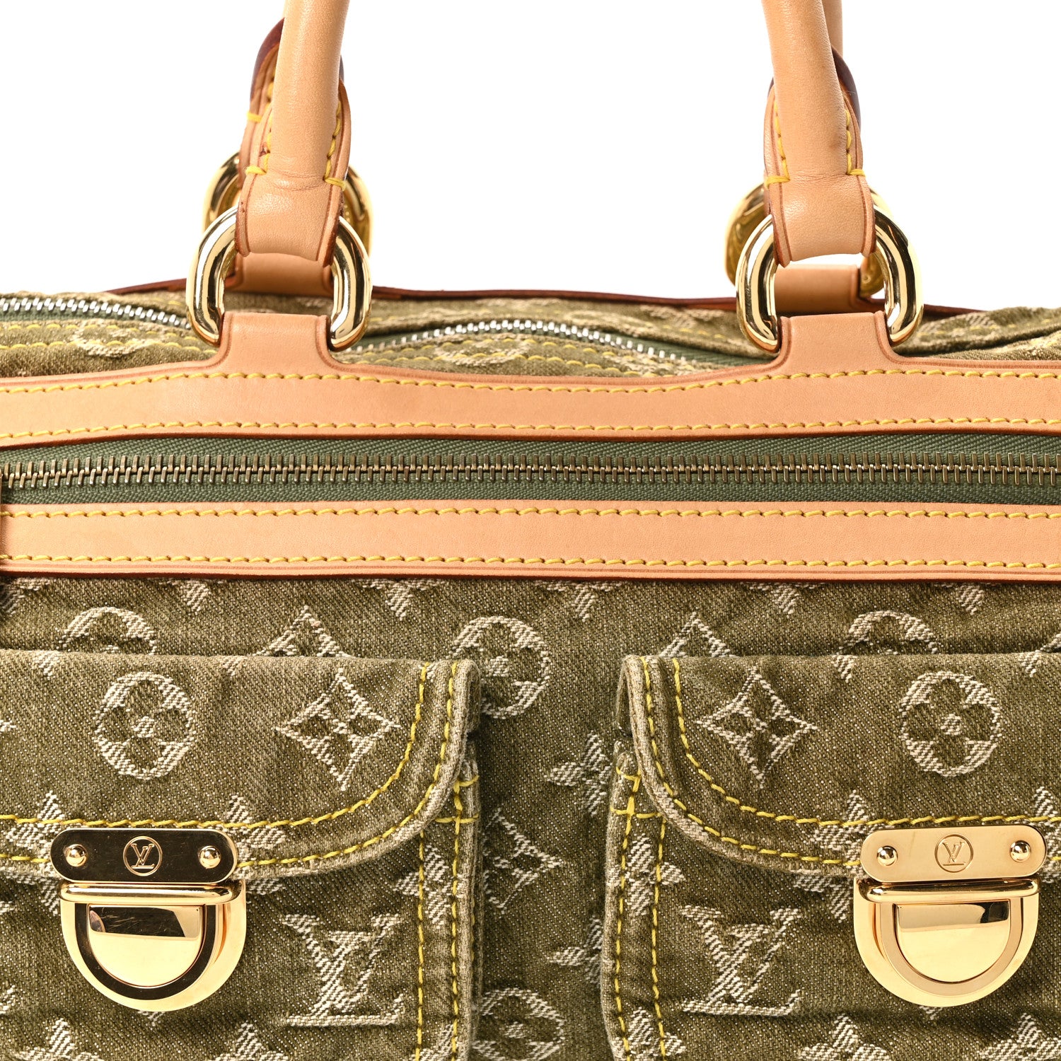 Louis Vuitton Monogram Denim Neo Speedy Lichen 7 of 9