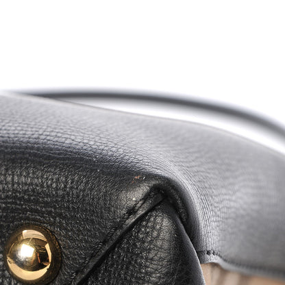 Burberry Derby Calfskin House Check Medium Camberley Black 11 of 11