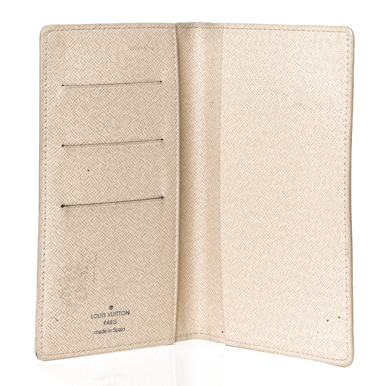 Louis Vuitton Damier Azur Checkbook Cover Wallet 4 of 10